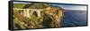 Big Sur Panorama, Bixby Creek Bridge, California-George Oze-Framed Stretched Canvas