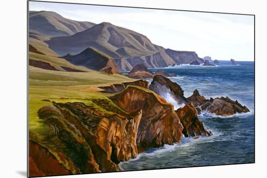 Big Sur-Ray Strong-Mounted Art Print