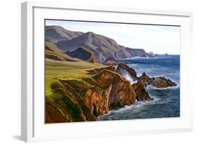 Big Sur-Ray Strong-Framed Art Print