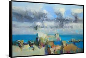Big Sur-Vahe Yeremyan-Framed Stretched Canvas