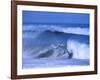 Big Surf at Papohaku Beach, Molokai, Hawaii, USA-Karl Lehmann-Framed Photographic Print