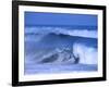 Big Surf at Papohaku Beach, Molokai, Hawaii, USA-Karl Lehmann-Framed Photographic Print