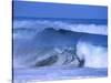 Big Surf at Papohaku Beach, Molokai, Hawaii, USA-Karl Lehmann-Stretched Canvas