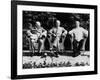 Big Three Allied Leaders at Potsdam Conference, Discussing Plans For the Future of Germany-null-Framed Photographic Print