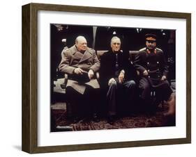 Big Three Yalta 1945-null-Framed Photographic Print