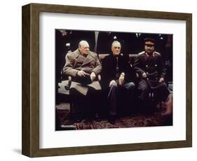 Big Three Yalta 1945-null-Framed Photographic Print