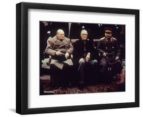 Big Three Yalta 1945-null-Framed Photographic Print