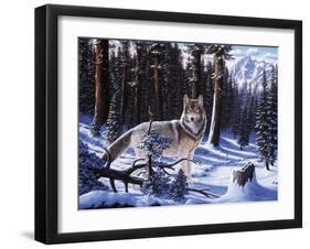 Big Timber-R.W. Hedge-Framed Giclee Print