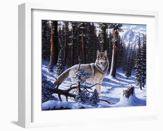 Big Timber-R.W. Hedge-Framed Giclee Print