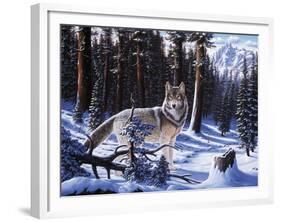 Big Timber-R.W. Hedge-Framed Giclee Print