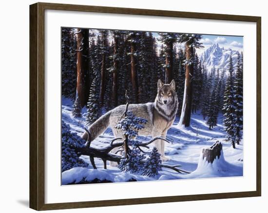 Big Timber-R.W. Hedge-Framed Giclee Print