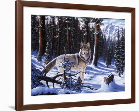 Big Timber-R.W. Hedge-Framed Giclee Print