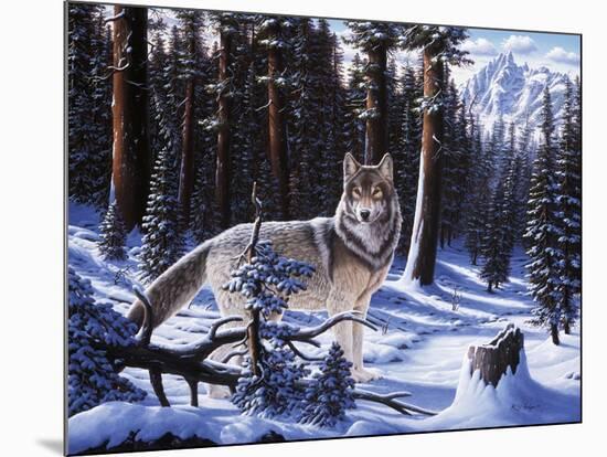 Big Timber-R.W. Hedge-Mounted Giclee Print