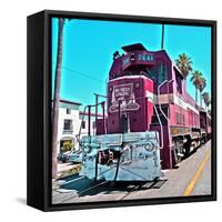 Big Train-Salvatore Elia-Framed Stretched Canvas