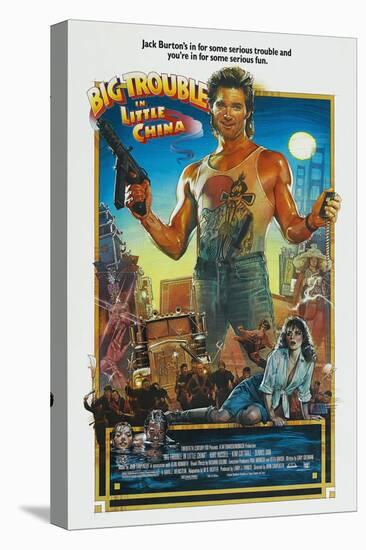 BIG TROUBLE IN LITTLE CHINA [1986], directed by JOHN CARPENTER.-null-Stretched Canvas