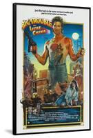 BIG TROUBLE IN LITTLE CHINA [1986], directed by JOHN CARPENTER.-null-Framed Poster