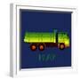 Big Trucks 1-Kimberly Allen-Framed Art Print