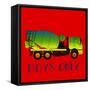 Big Trucks 2-Kimberly Allen-Framed Stretched Canvas