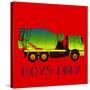 Big Trucks 2-Kimberly Allen-Stretched Canvas