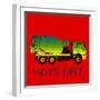 Big Trucks 2-Kimberly Allen-Framed Premium Giclee Print