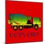 Big Trucks 2-Kimberly Allen-Mounted Premium Giclee Print