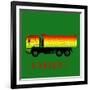 Big Trucks 3-Kimberly Allen-Framed Art Print