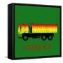 Big Trucks 3-Kimberly Allen-Framed Stretched Canvas