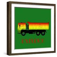 Big Trucks 3-Kimberly Allen-Framed Premium Giclee Print