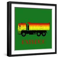 Big Trucks 3-Kimberly Allen-Framed Premium Giclee Print