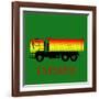 Big Trucks 3-Kimberly Allen-Framed Art Print