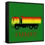 Big Trucks 3-Kimberly Allen-Framed Stretched Canvas