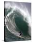 Big Wave Surfing, Waimea Bay, Hawaii-Ronen Zilberman-Stretched Canvas