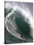 Big Wave Surfing, Waimea Bay, Hawaii-Ronen Zilberman-Stretched Canvas