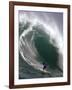 Big Wave Surfing, Waimea Bay, Hawaii-Ronen Zilberman-Framed Photographic Print