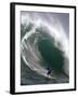 Big Wave Surfing, Waimea Bay, Hawaii-Ronen Zilberman-Framed Photographic Print