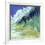 Big Wave-Margaret Juul-Framed Art Print