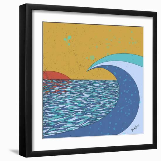 Big Wave-Trish Sierer-Framed Art Print