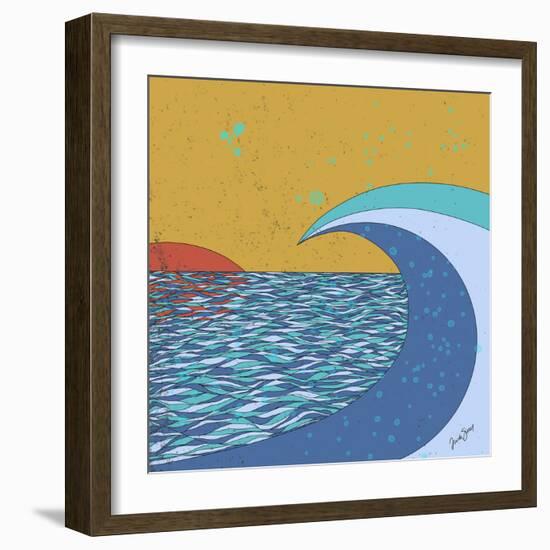 Big Wave-Trish Sierer-Framed Art Print