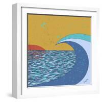 Big Wave-Trish Sierer-Framed Art Print