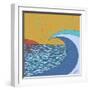 Big Wave-Trish Sierer-Framed Art Print