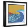 Big Wave-Trish Sierer-Framed Art Print