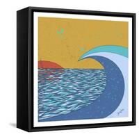 Big Wave-Trish Sierer-Framed Stretched Canvas