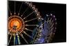 Big Wheel and Merry-Go-Round at the German Oktoberfest, Munich-shootandwin-Mounted Photographic Print