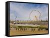 Big Wheel and Promenade, Tramore, County Waterford, Ireland-null-Framed Stretched Canvas