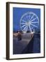 Big Wheel at Place De La Concorde and Eiffel Tower in the Background-Markus Lange-Framed Photographic Print