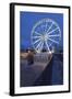 Big Wheel at Place De La Concorde and Eiffel Tower in the Background-Markus Lange-Framed Photographic Print