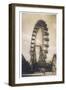 Big Wheel Built by British Engineer Walter Bassett and Opened in the Prater Vienna on 21 June 1897-null-Framed Photographic Print
