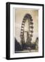 Big Wheel Built by British Engineer Walter Bassett and Opened in the Prater Vienna on 21 June 1897-null-Framed Photographic Print