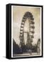 Big Wheel Built by British Engineer Walter Bassett and Opened in the Prater Vienna on 21 June 1897-null-Framed Stretched Canvas