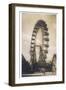 Big Wheel Built by British Engineer Walter Bassett and Opened in the Prater Vienna on 21 June 1897-null-Framed Premium Photographic Print